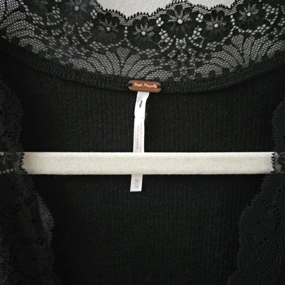 Free People Lace Mini‎ Dress Size Medium - Picture 6 of 6